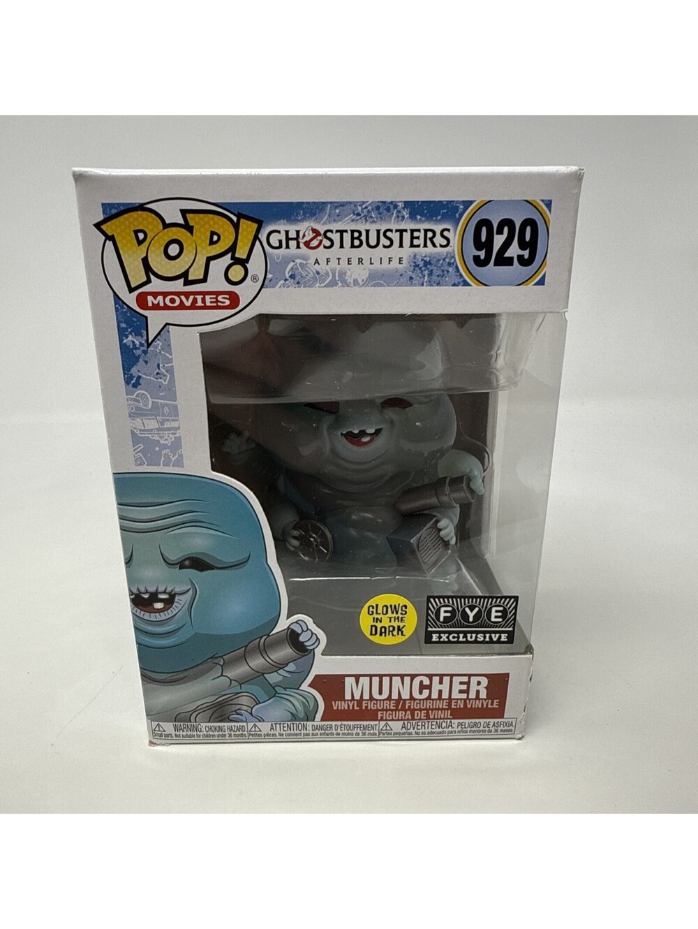 Ghostbusters Muncher Pop! Vinyl Figure 929 Glow In The Dark Exclusive